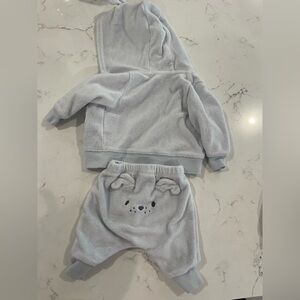 Carter's Light Blue Matching Set